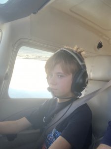 Alejandro as co-pilot